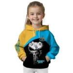 Newcastle United Skull Punisher Black Hoodie Best Selling