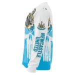 Newcastle United Skull Split Blue White Sweater Best Selling