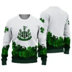 Newcastle United St Patrick White Sweater Best Selling