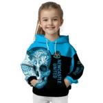 Newcastle United Sugar Skull Blue Black Hoodie Best Selling