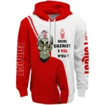 Nottingham Forest Achmed Skull Red Hoodie Best Selling