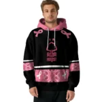 Nottingham Forest Awareness Ribbon Black Pink Hoodie Best Selling