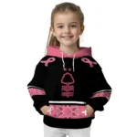 Nottingham Forest Awareness Ribbon Black Pink Hoodie Best Selling