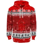 Nottingham Forest Christmas Trees Red Hoodie Best Selling