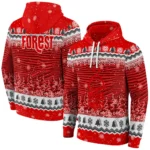 Nottingham Forest Christmas Trees Red Hoodie Best Selling
