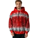 Nottingham Forest Christmas Trees Red Hoodie Best Selling