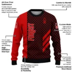 Nottingham Forest Circles Mesh Red Black Sweater Best Selling