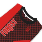 Nottingham Forest Circles Mesh Red Black Sweater Best Selling