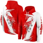 Nottingham Forest Dynamic Slash Red White Hoodie Best Selling
