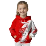 Nottingham Forest Dynamic Slash Red White Hoodie Best Selling