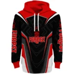Nottingham Forest Futuristic Pattern Red Black Hoodie Best Selling