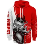Nottingham Forest Jack Skellington Red Hoodie Best Selling