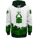 Nottingham Forest Lucky Motif White Green Hoodie Best Selling