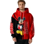 Nottingham Forest Mickey Mouse Red Black Hoodie Best Selling