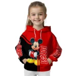 Nottingham Forest Mickey Mouse Red Black Hoodie Best Selling