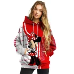 Nottingham Forest Minnie Mouse Red Hoodie Best Selling