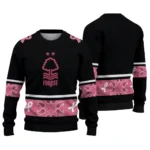 Nottingham Forest Pink Ribbon Black Pink Sweater Best Selling
