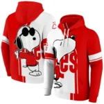Nottingham Forest Playful Snoopy Red Hoodie Best Selling