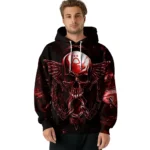 Nottingham Forest Skull Artwork Red Black Hoodie Best Selling
