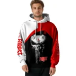 Nottingham Forest Skull Punisher Black Hoodie Best Selling