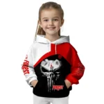 Nottingham Forest Skull Punisher Black Hoodie Best Selling