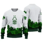 Nottingham Forest St Patrick White Sweater Best Selling