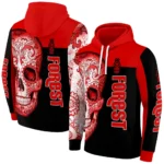 Nottingham Forest Sugar Skull Red Black Hoodie Best Selling