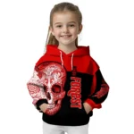 Nottingham Forest Sugar Skull Red Black Hoodie Best Selling