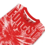 Nottingham Forest Tie Dye Designs Red Sweater Best Selling