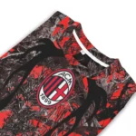 Personalized Ac Milan Antlers Pattern Red Black Sweater Best Selling