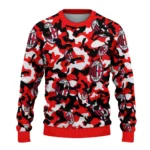 Personalized Ac Milan Camouflage Motif Sweater Best Selling