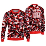 Personalized Ac Milan Camouflage Motif Sweater Best Selling