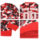 Personalized Ac Milan Camouflage Motif Sweater Best Selling