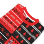 Personalized Ac Milan Christmastree Bands White Sweater Best Selling