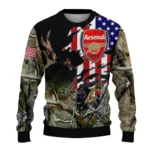 Personalized Arsenal American Flag Claw Sweater Best Selling