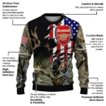 Personalized Arsenal American Flag Claw Sweater Best Selling