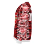 Personalized Arsenal Camouflage Stripe Red White Sweater Best Selling