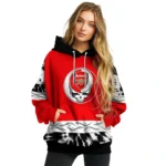 Personalized Arsenal Grateful Vibes Red Hoodie Best Selling