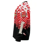 Personalized Arsenal Pixel Flow Red Black Sweater Best Selling