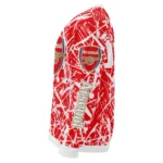 Personalized Arsenal Streak Overlay Red Sweater Best Selling