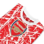 Personalized Arsenal Streak Overlay Red Sweater Best Selling