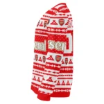 Personalized Arsenal Tent Stripes Red White Sweater Best Selling