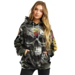Personalized As Roma Camo Skull Hoodie Best Selling