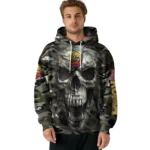 Personalized As Roma Camo Skull Hoodie Best Selling