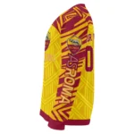 Personalized As Roma Chevron Pattern Red Sweater Best Selling