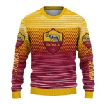 Personalized As Roma Diamond Mesh Sweater Best Selling