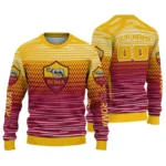 Personalized As Roma Diamond Mesh Sweater Best Selling