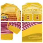 Personalized As Roma Diamond Mesh Sweater Best Selling