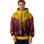 Personalized As Roma Flame Design Red Hoodie Best Selling