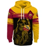 Personalized As Roma Grim Reaper Red Black Hoodie Best Selling